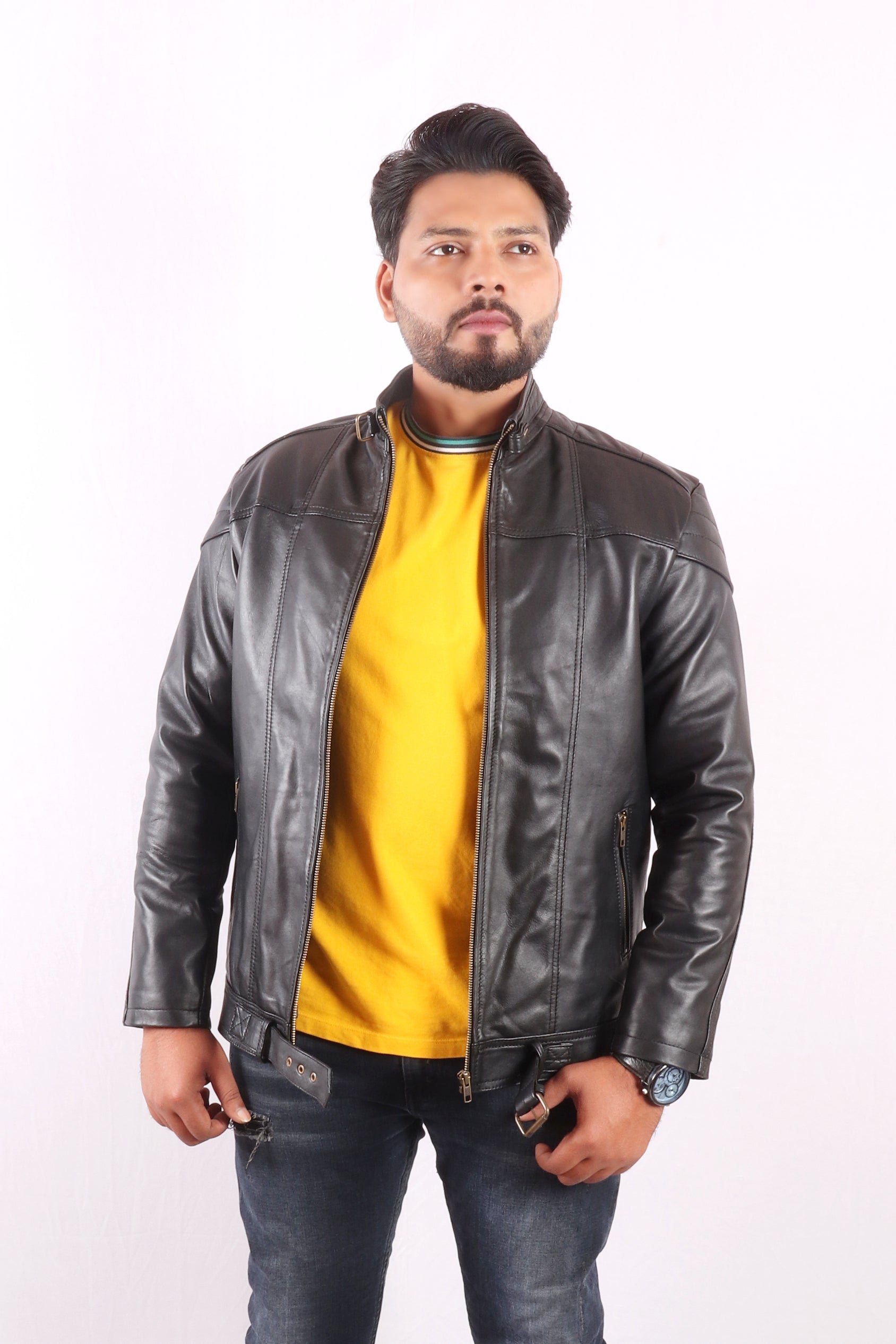 Urban leather jackets clearance mens