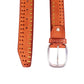 Bronze Starlet: Metallic-Studded Tan Brown Belt - Chiti