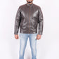 Vogue Vista Men's Brown Leather Jacket