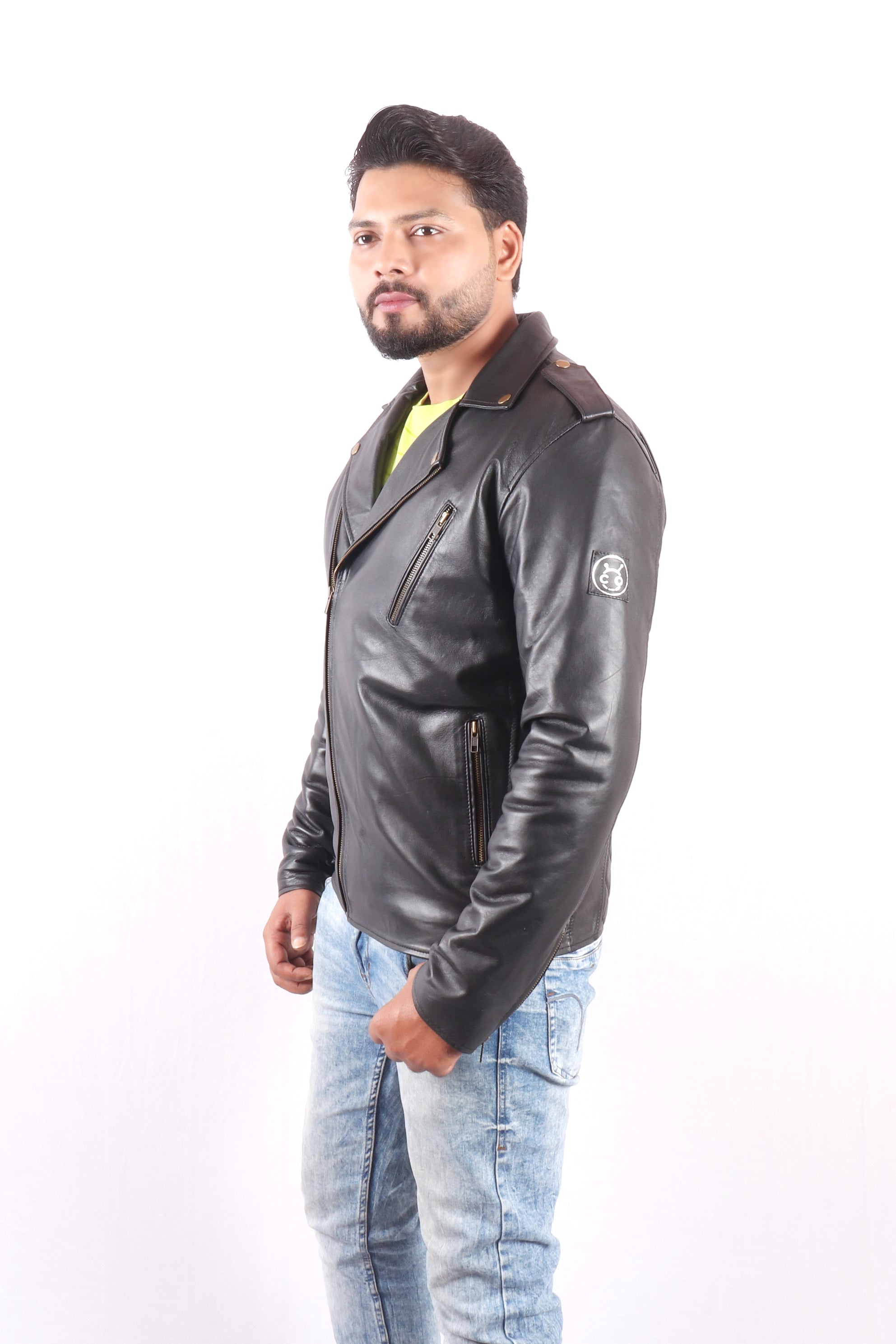 Mens leather jacket outlet under 500